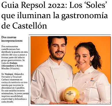 Atalaya restaurante: las cosas bien hechas